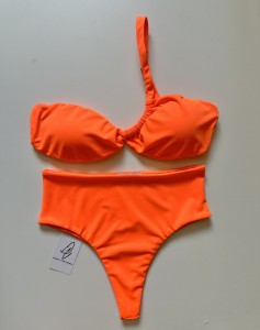 Conjunto Maldivas Hot Laranja Neon