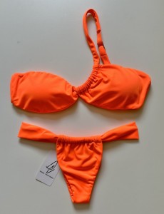 Conjunto Maldivas Galisteu Laranja Neon