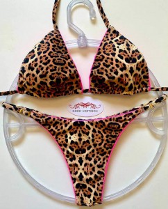 Conjunto Anitta All Animal Print Vivo Pink